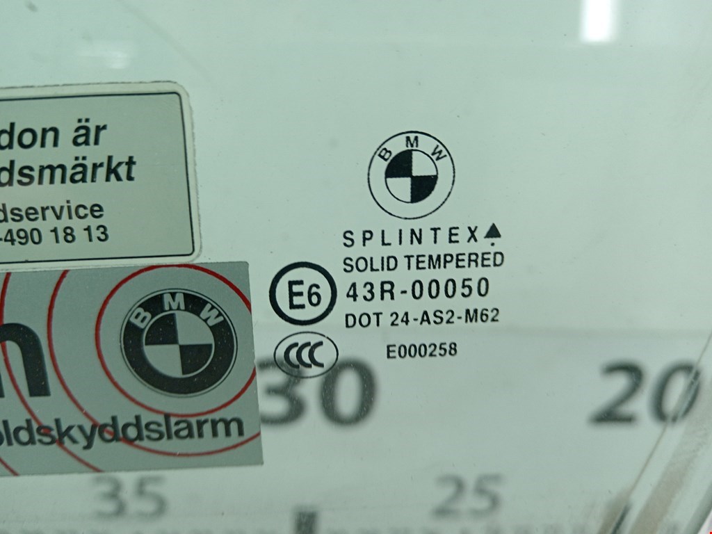 Стекло двери переднее левое BMW 5er 5 серия E60/E61 2003-2010