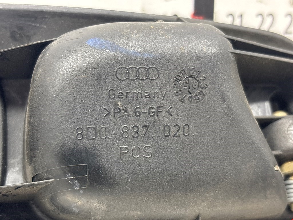 Ручка дверная передняя внутренняя правая AUDI A4 B5 1995-2001