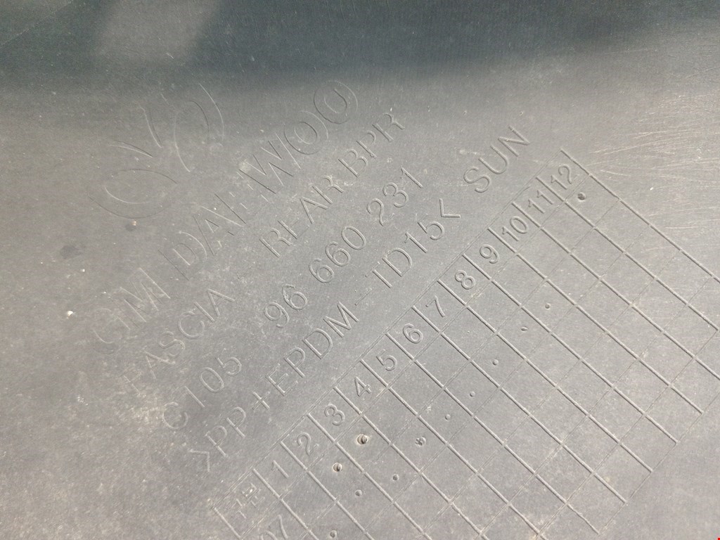 Бампер задний OPEL Antara 2006-2015