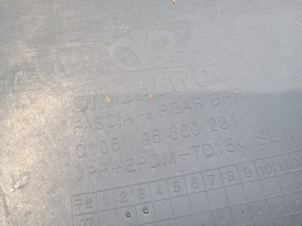 Бампер задний OPEL Antara 2006-2015