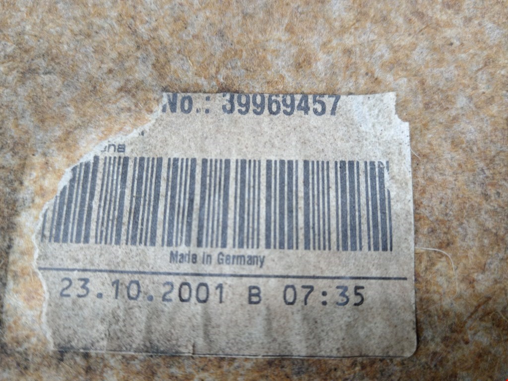 Обшивка двери задняя левая VOLVO S60 I 2000-2010