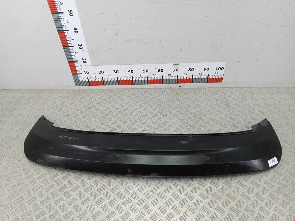 Юбка бампера задняя (губа) Skoda Rapid (2012-2020)