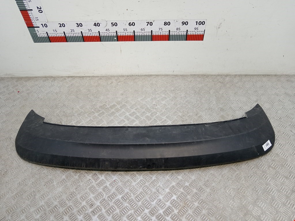 Юбка бампера задняя (губа) Skoda Rapid (2012-2020)