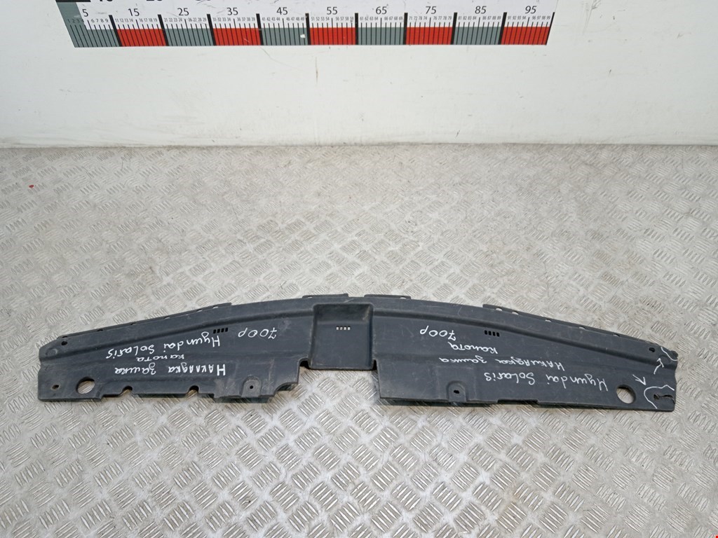 Накладка декоративная под капот (кожух замка капота и прочие) Hyundai Solaris 1 (RB) (2010-2017)