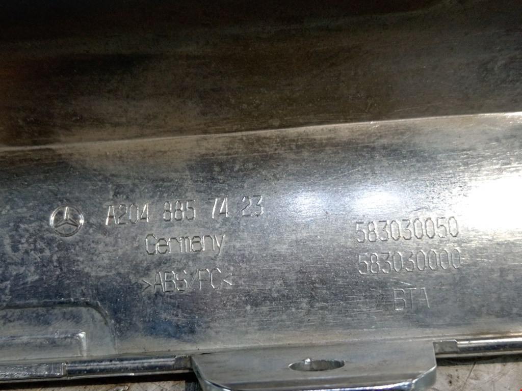 Юбка (губа) бампера задняя (заднего) MERCEDES-BENZ GLK-Class GLK X204 2008-2015