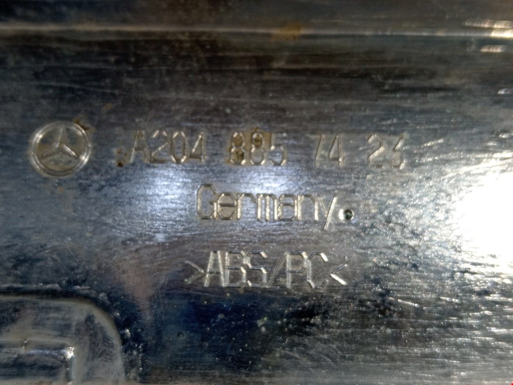 Юбка (губа) бампера задняя (заднего) MERCEDES-BENZ GLK-Class GLK X204 2008-2015