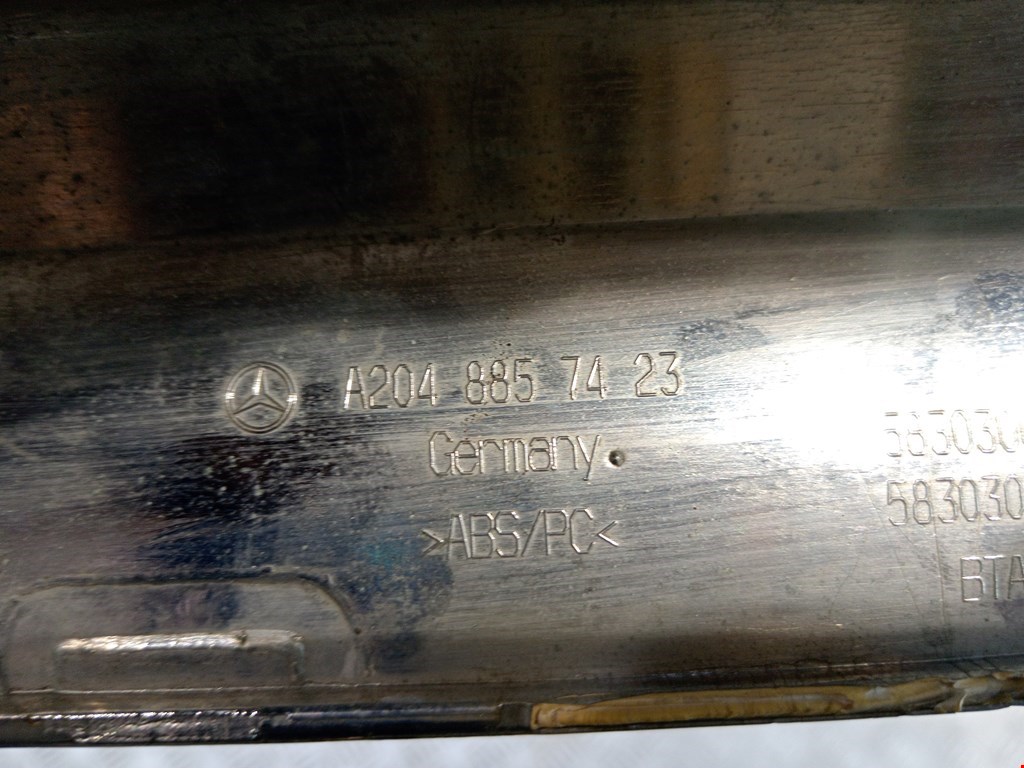 Юбка (губа) бампера задняя (заднего) MERCEDES-BENZ GLK-Class GLK X204 2008-2015