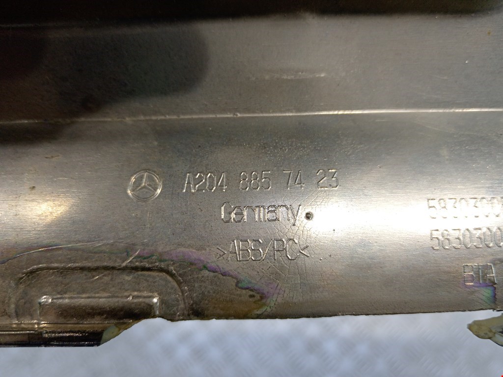 Юбка (губа) бампера задняя (заднего) MERCEDES-BENZ GLK-Class GLK X204 2008-2015