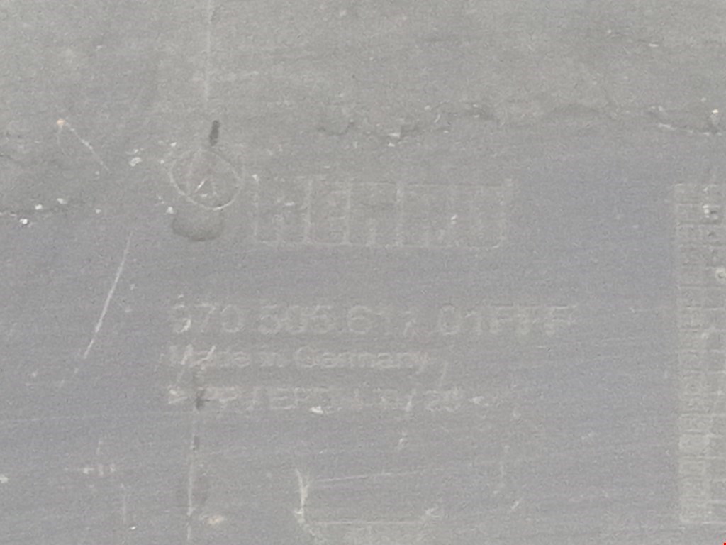 Юбка (губа) бампера задняя (заднего) PORSCHE Panamera 970 2009-2016