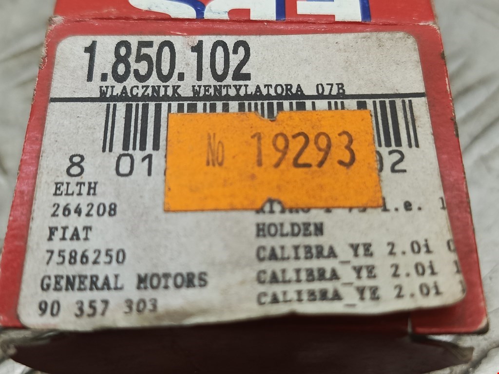 Датчик температуры (охлаждающей жидкости) OPEL Calibra 1989-1997