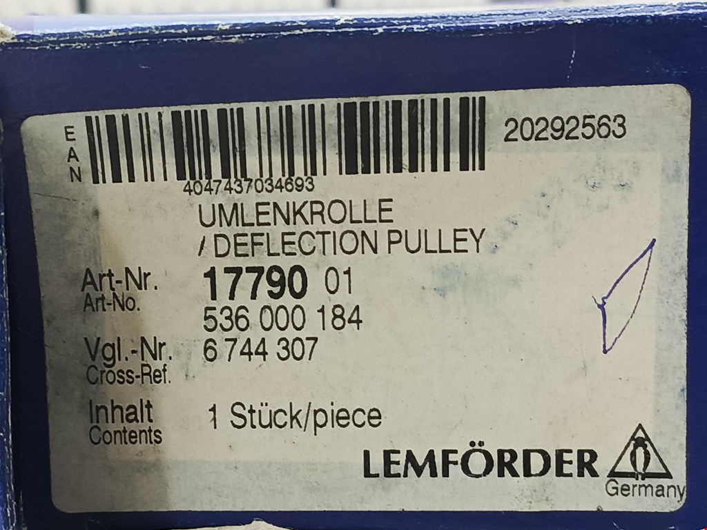 Ролик обводной (опорный) FORD Mondeo II 1996-2000