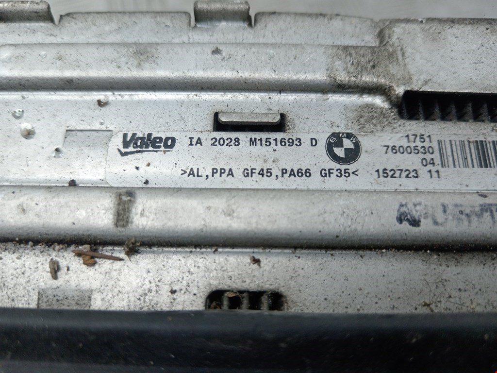 Интеркулер (радиатор интеркулера) BMW 3er F30/F31/F80 2011-2019