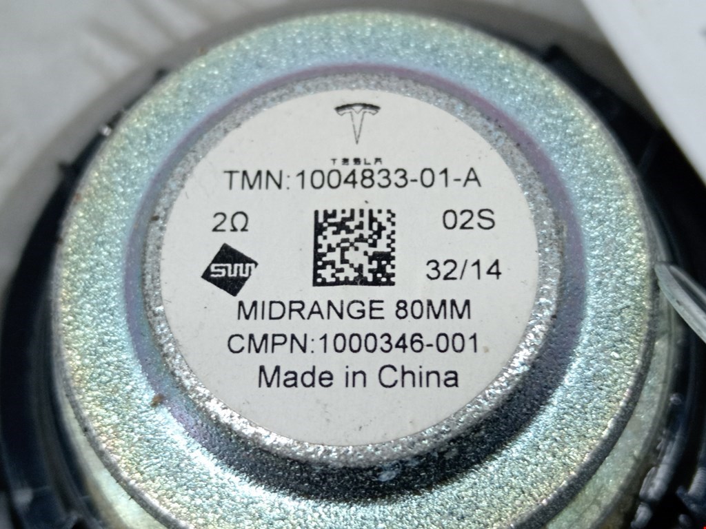 Динамик TESLA Model S I 2012-н.в.