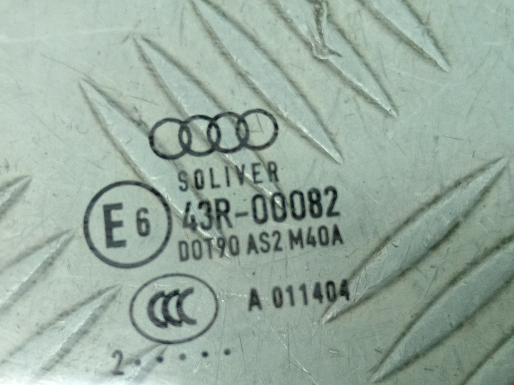 Стекло двери заднее левое AUDI A6 C7 2011-2018