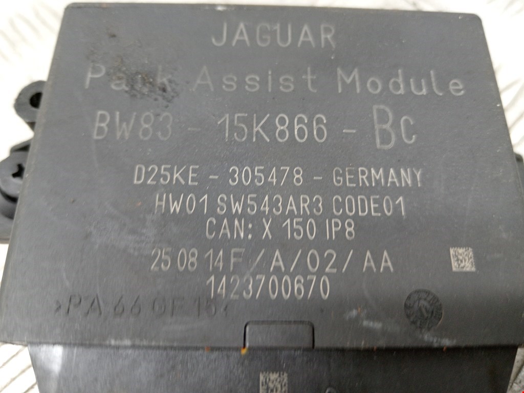 Блок управления парктрониками JAGUAR XF X250 2007-2015