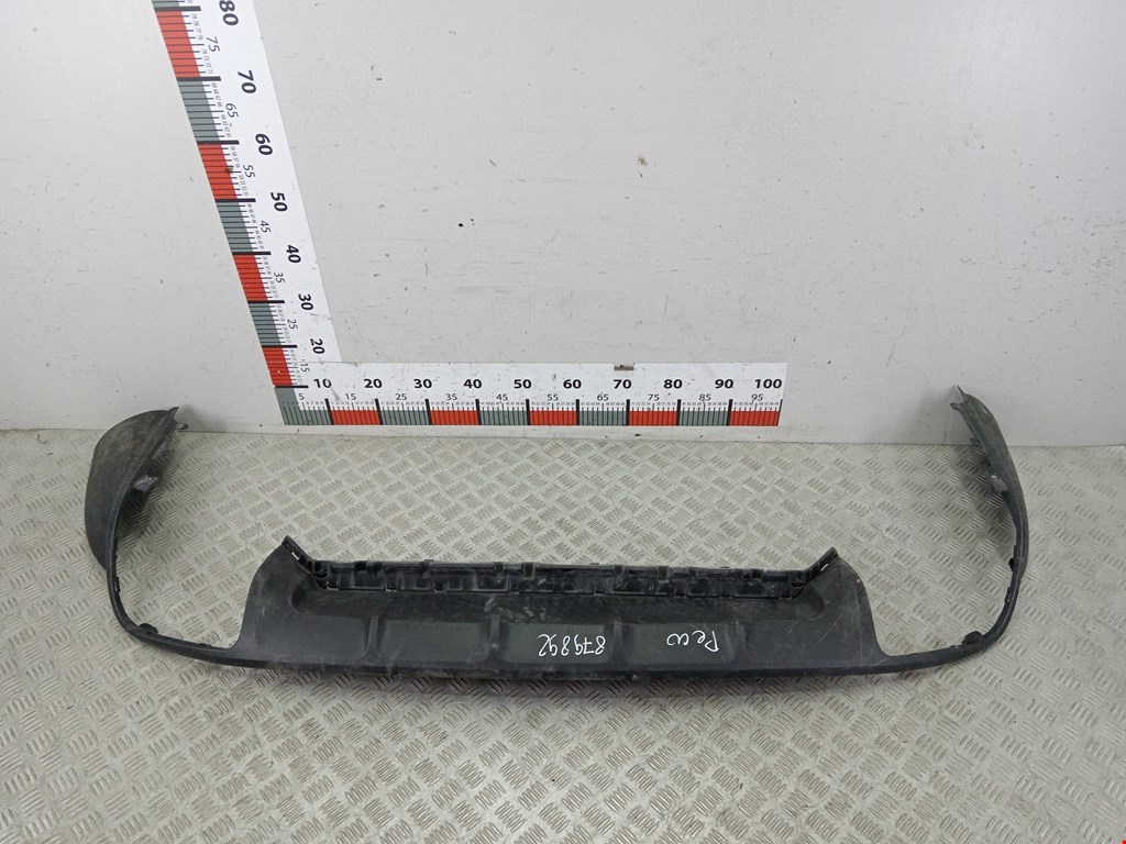 Юбка бампера передняя (переднего) PORSCHE Cayenne 9Y 2017-н.в.