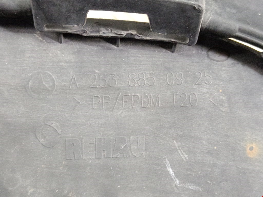 Юбка (губа) бампера задняя (заднего) MERCEDES-BENZ GLC-Class X253 2015-н.в.