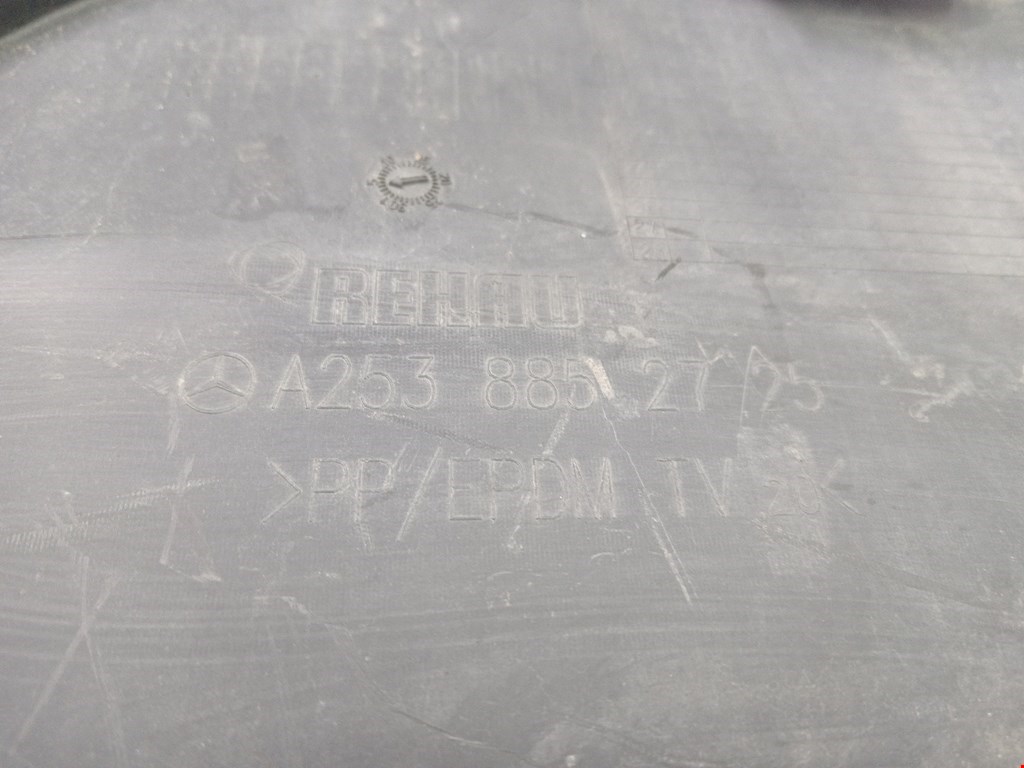 Юбка (губа) бампера задняя (заднего) MERCEDES-BENZ GLC-Class X253 2015-н.в.