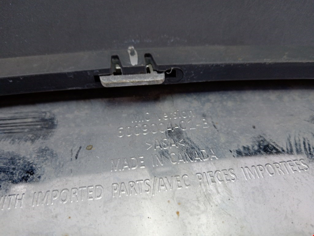 Юбка (губа) бампера задняя (заднего) TESLA Model S I 2012-н.в.