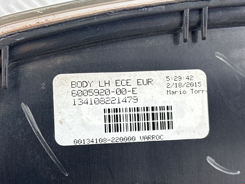 Фонарь задний левый TESLA Model S I 2012-н.в.