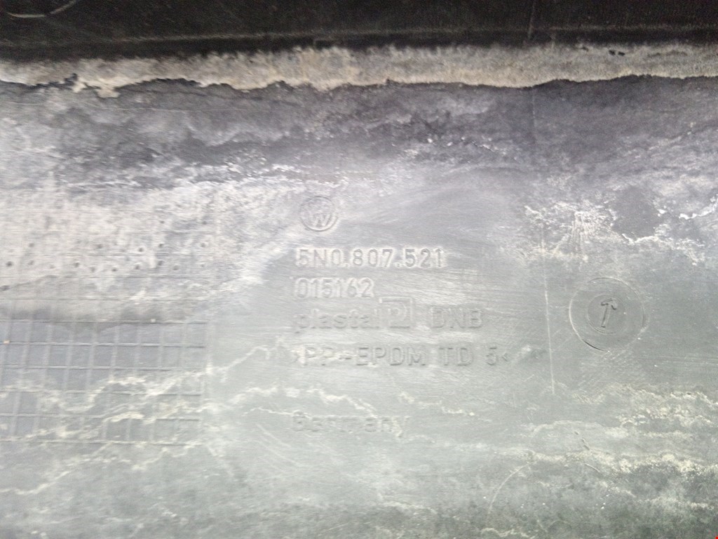 Юбка (губа) бампера задняя (заднего) VOLKSWAGEN Tiguan 2007-2016