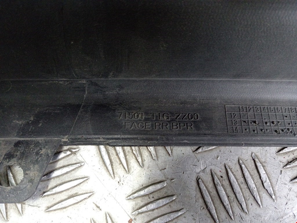 Юбка (губа) бампера задняя (заднего) HONDA CR-V IV 2012-2018