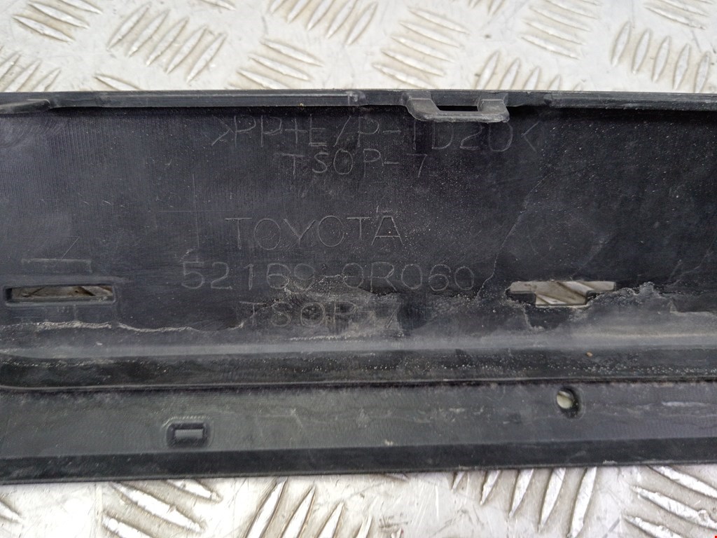 Юбка (губа) бампера задняя (заднего) TOYOTA RAV 4 XA50 2018-н.в.