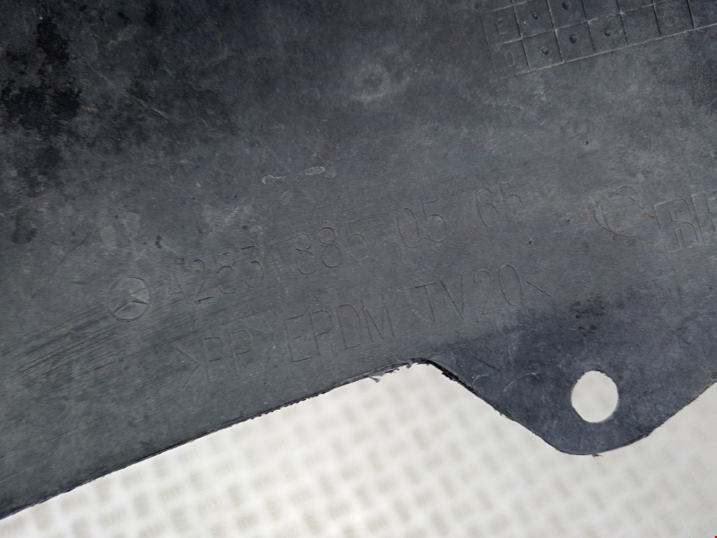 Юбка бампера передняя (переднего) MERCEDES-BENZ GLC-Class X253 2015-н.в.