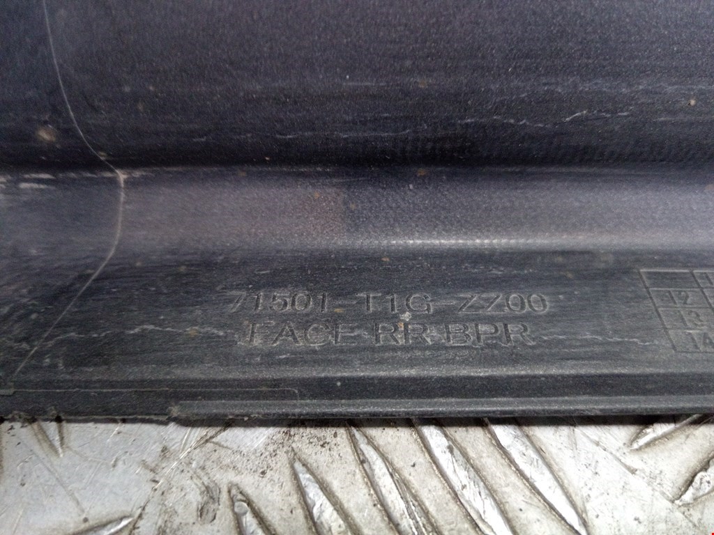 Юбка (губа) бампера задняя (заднего) HONDA CR-V IV 2012-2018