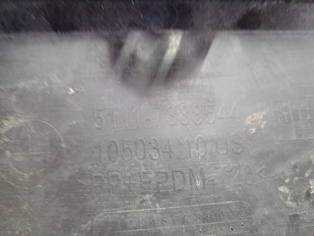 Юбка бампера передняя (переднего) BMW X3 F25 2010-2017