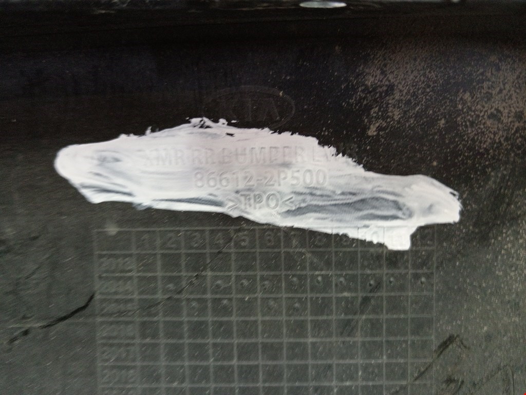 Юбка (губа) бампера задняя (заднего) KIA Sorento 2009-2021