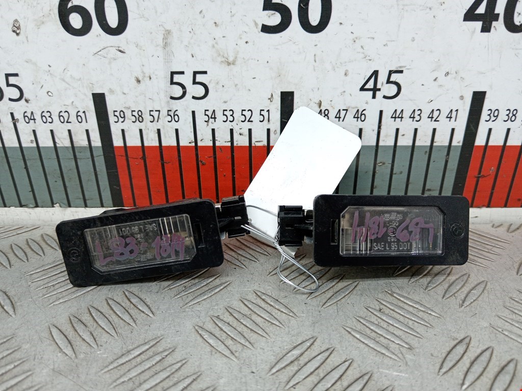 Фонарь подсветки номера BMW X5 E70 2007-2013