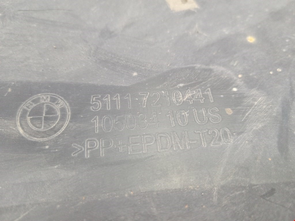 Юбка бампера передняя (переднего) BMW X3 F25 2010-2017