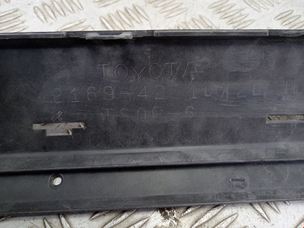Юбка (губа) бампера задняя (заднего) TOYOTA RAV 4 CA40 2013-2019