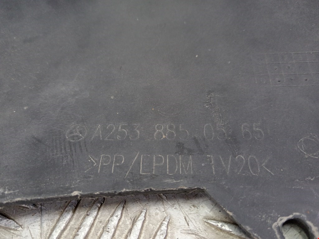 Юбка бампера передняя (переднего) MERCEDES-BENZ GLC-Class X253 2015-н.в.