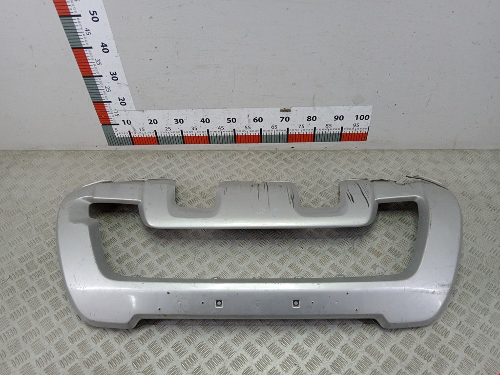 Накладка декоративная (молдинг) бампера переднего Renault Duster 1 (2010-2020)