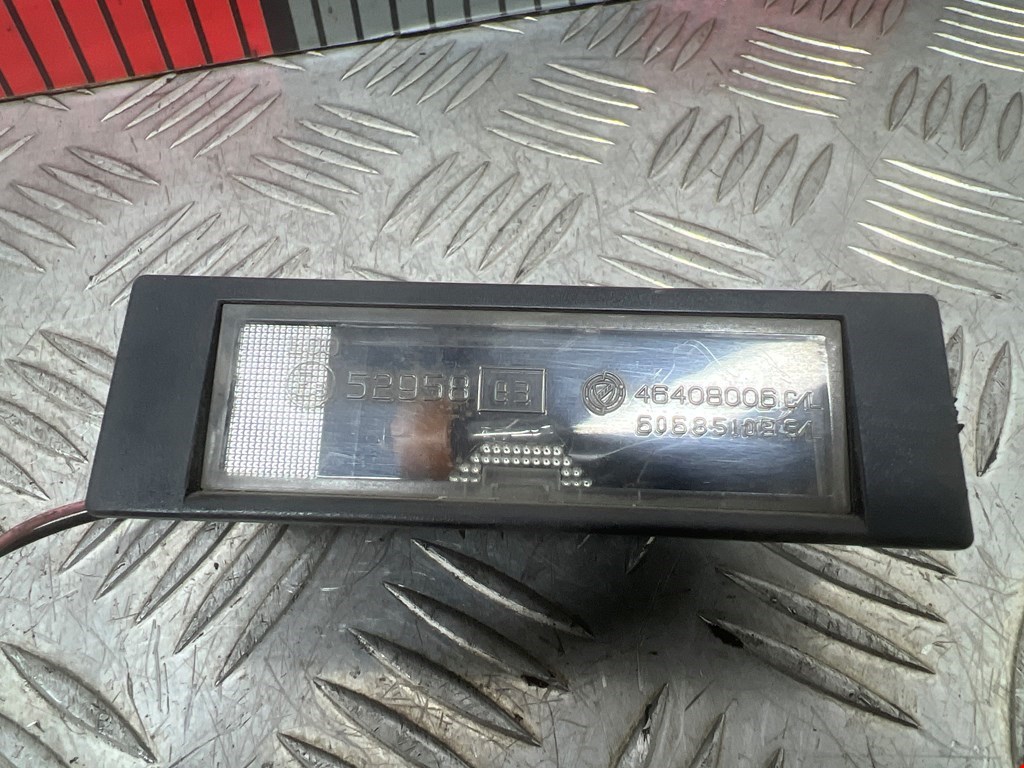 Фонарь подсветки номера ALFA ROMEO 156 1997-2007