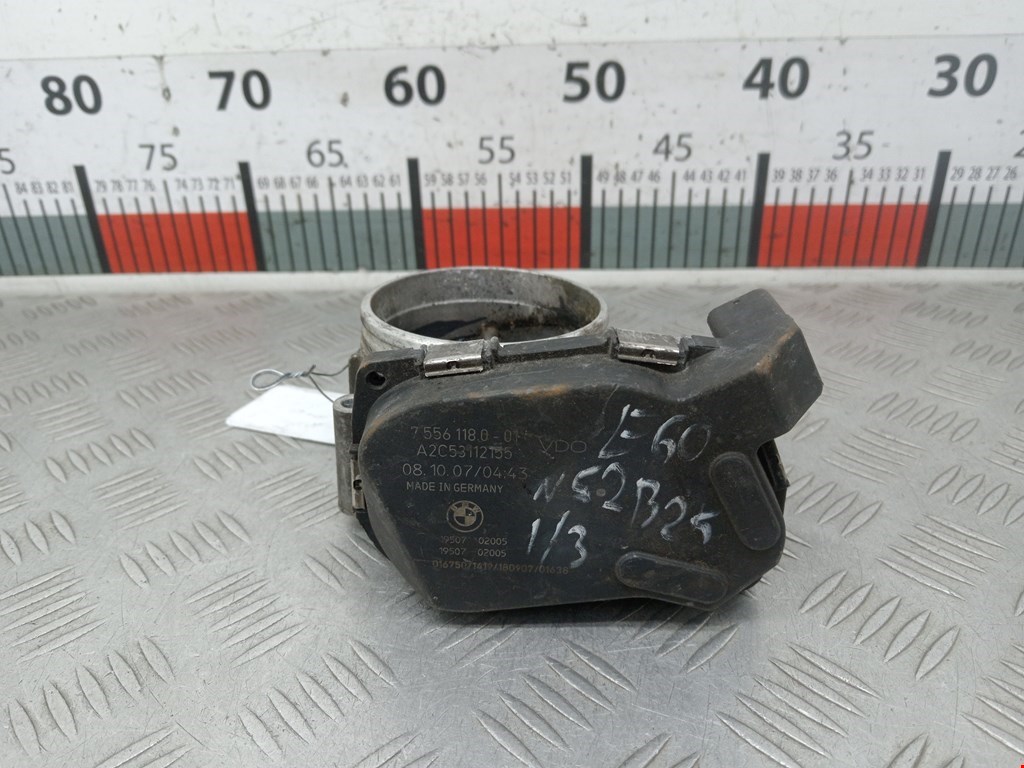 Заслонка дроссельная электрическая BMW X5 E70 2007-2013