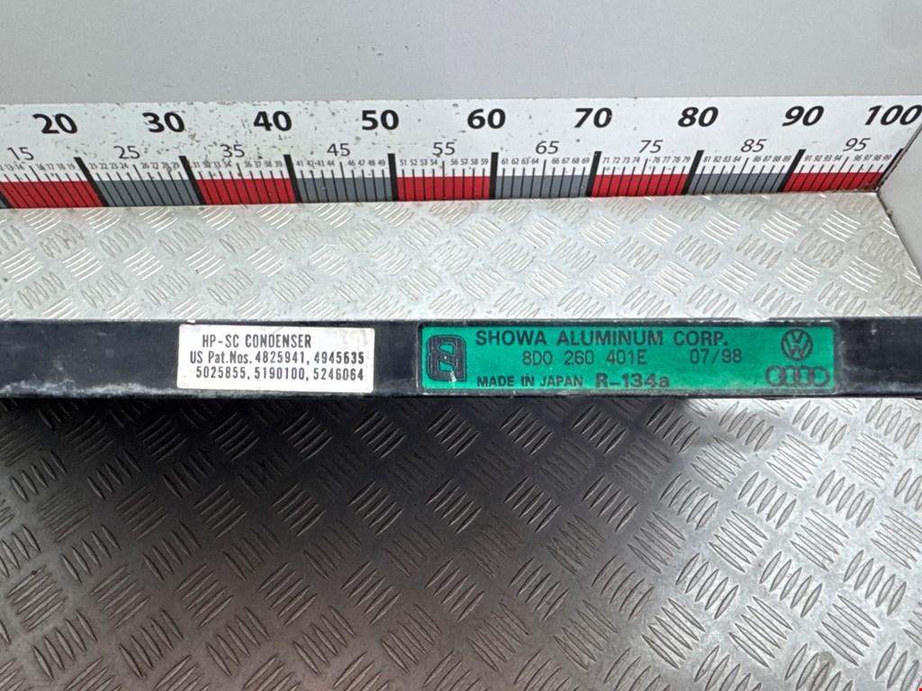 Радиатор кондиционера VOLKSWAGEN Passat B5 1997-2005