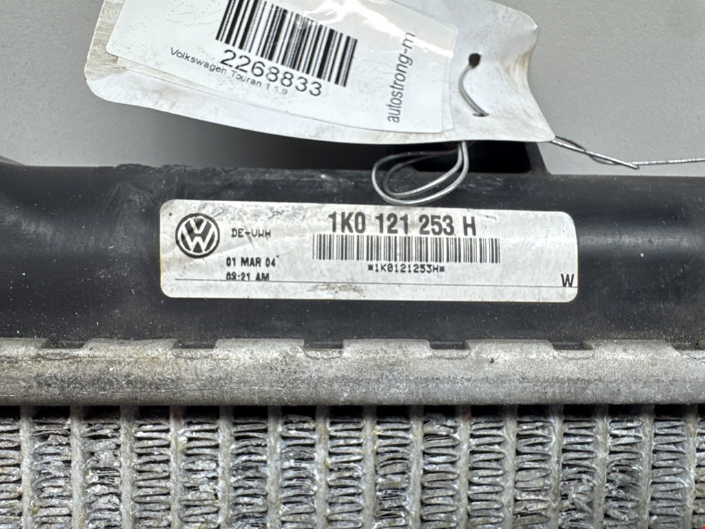 Радиатор основной VOLKSWAGEN Touran 2003-2010
