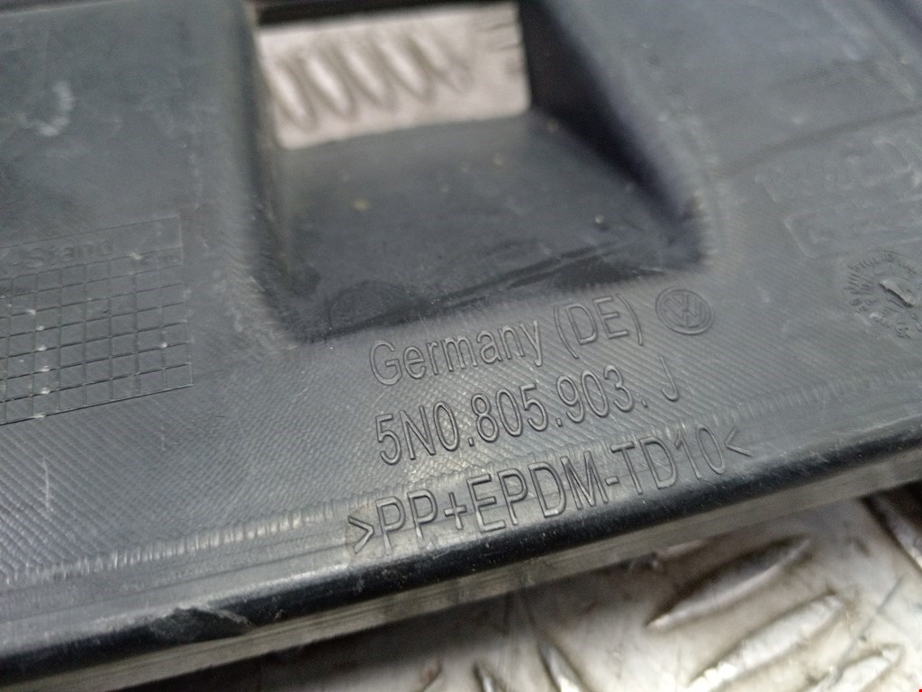 Юбка бампера передняя (переднего) VOLKSWAGEN Tiguan 2007-2018