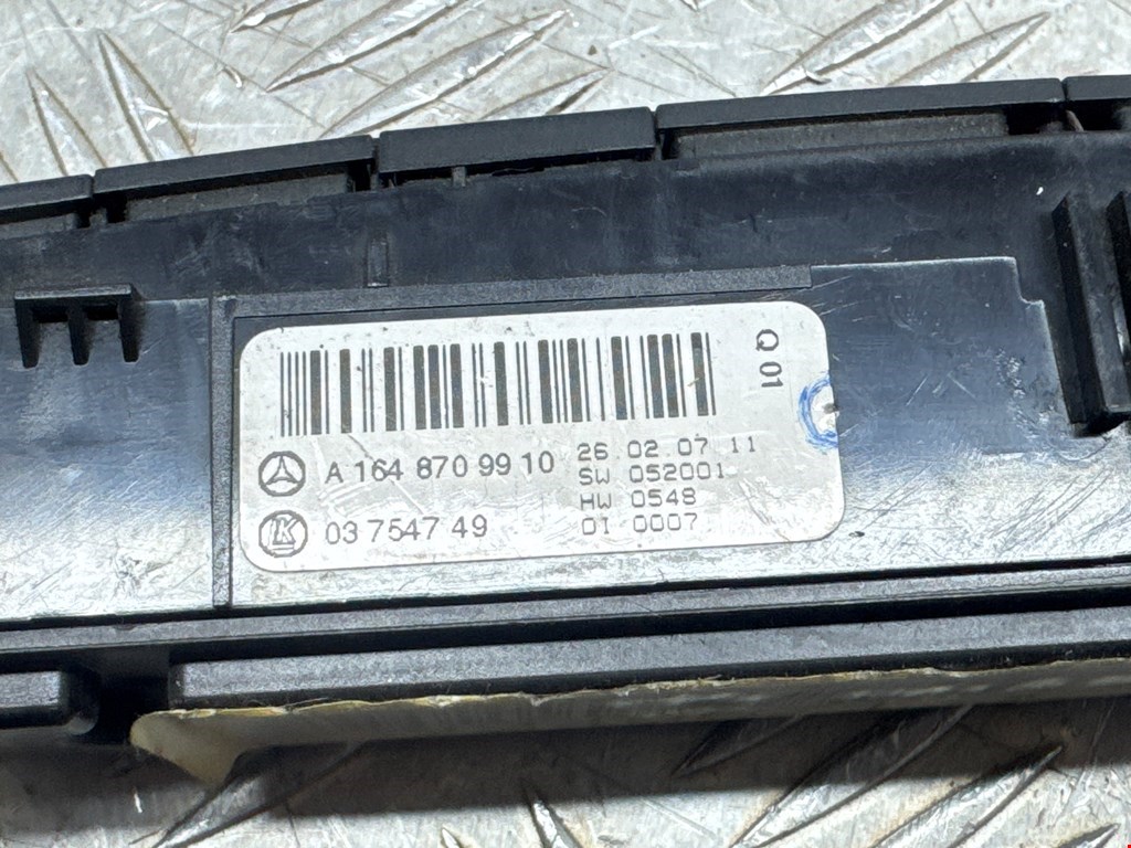Блок кнопок MERCEDES-BENZ M-Class W164 ML 2005-2011