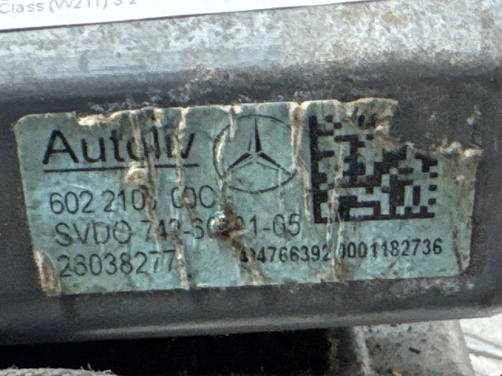 Ремень безопасности передний левый MERCEDES-BENZ E-Class W211, S211 2002-2009