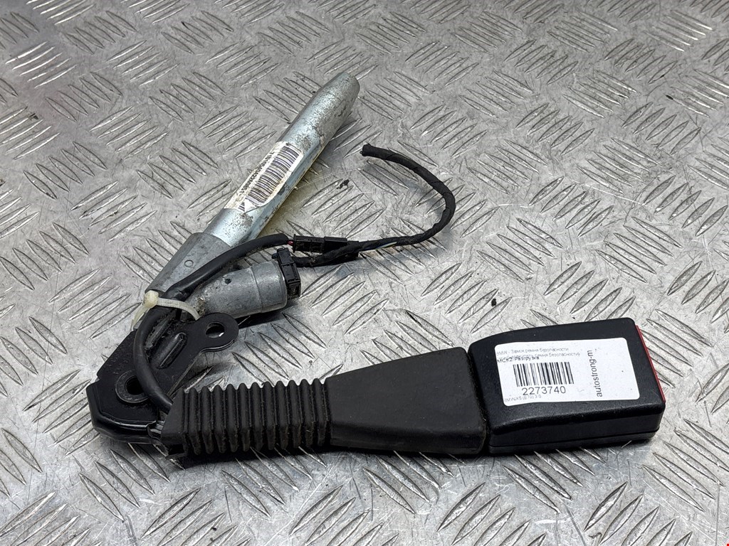 Замок ремня безопасности (преднатяжитель ремня безопасности) BMW X5 (E70) (2006-2013)