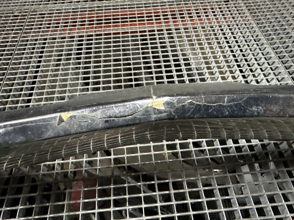 Юбка бампера передняя (переднего) MERCEDES-BENZ GL-Class II X166 2012-2015