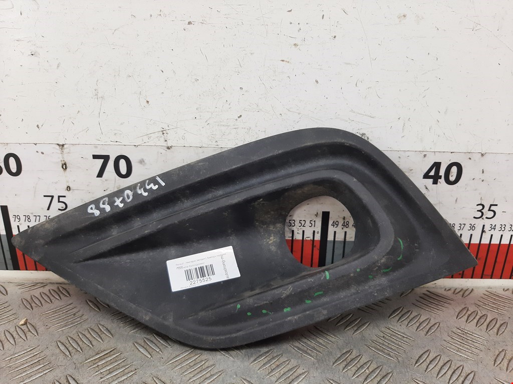 Накладка (молдинг) бампера передняя левая Renault Arkana (2018-2024)