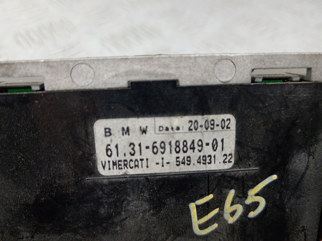 Переключатель света фар BMW 7er 7 серия E65/E66 2001-2008